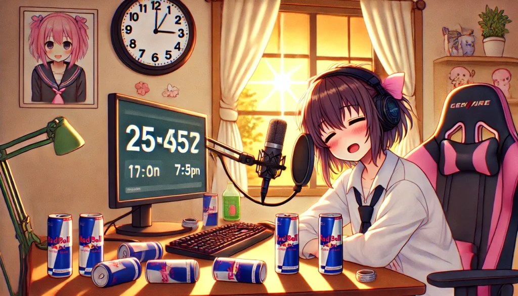 ⏰25時間配信の末の“7分遅刻”:謝罪の中の本音