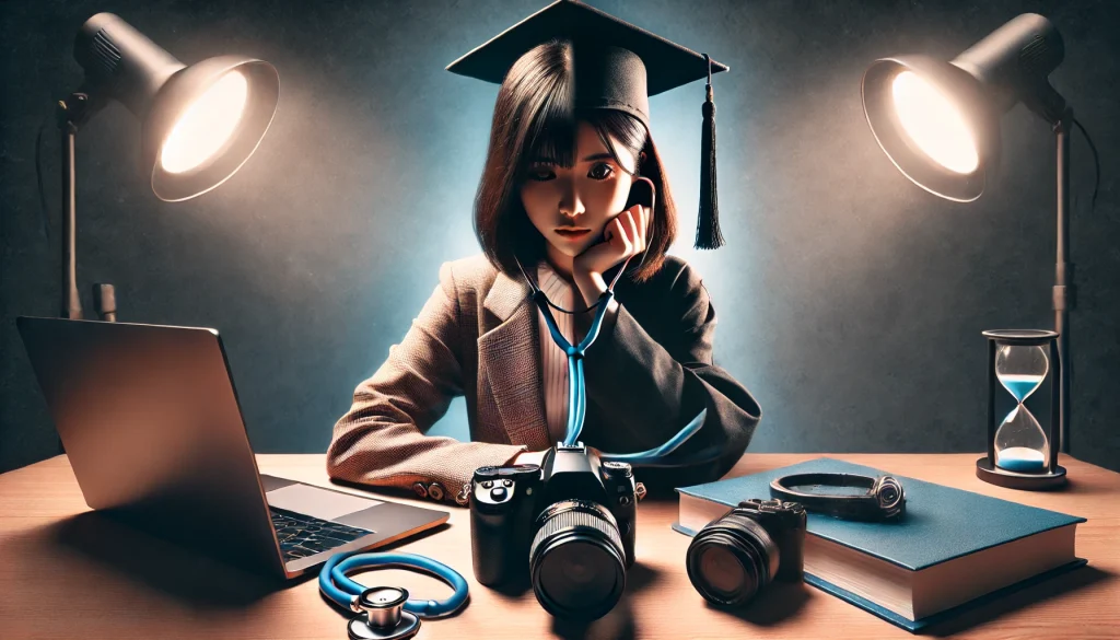 🎓大学は金城大学!“看護師”から“クリエイター”へ
