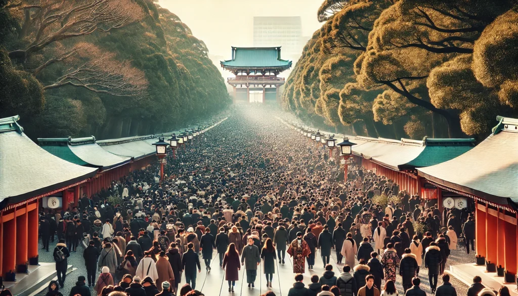 初詣参拝者数ランキング全国TOP10！屋台や穴場情報も紹介