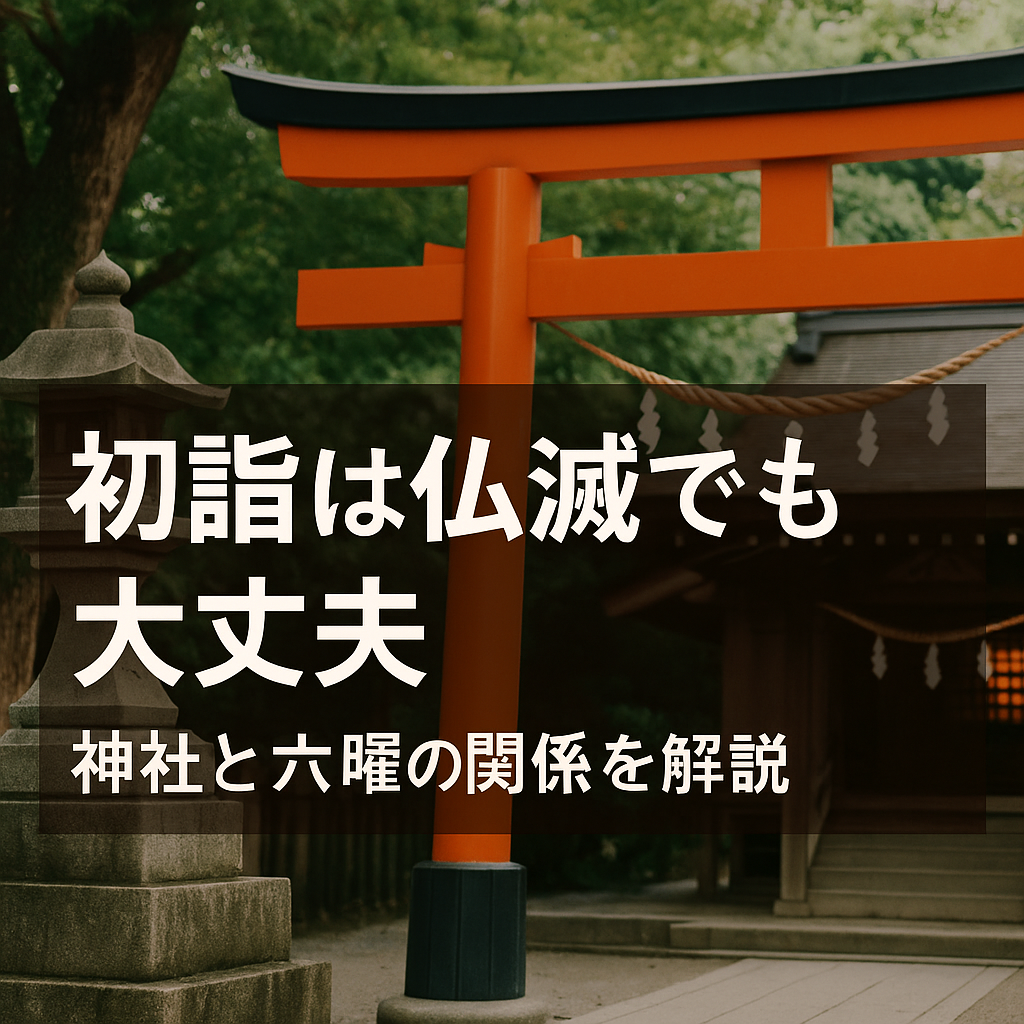初詣は仏滅でも大丈夫!2026年は午後が狙い目の理由を解説